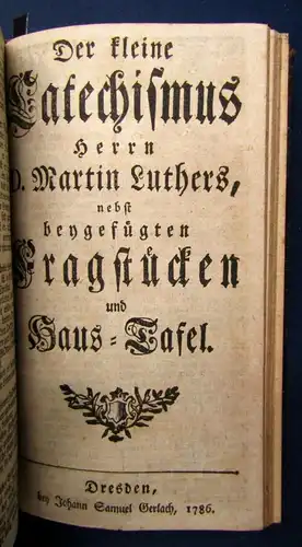 Auserlesenes u. vollständiges Gesang-Buch 1790 Frontispiz Dresden 5 Titel js