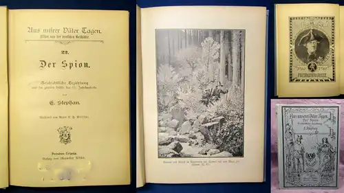 Stephan Aus unser Väter Tagen 22. Der Spion um 1905 Geschichtliche Erzählung js