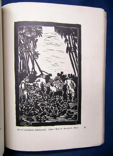 Wuttke Der Linolschnitt um 1900 Ein praktische Anleitung Kunst Graphik js