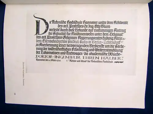 Die Urkunde in Beispielen neuzeitlicher Formgestaltung um 1930 Kunst Graphik js