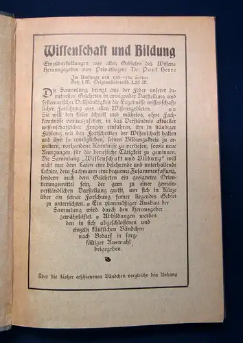 Lamer Römische Kultur in Bilde 1910 Wissenschaft und Bildung 96 Tafeln js