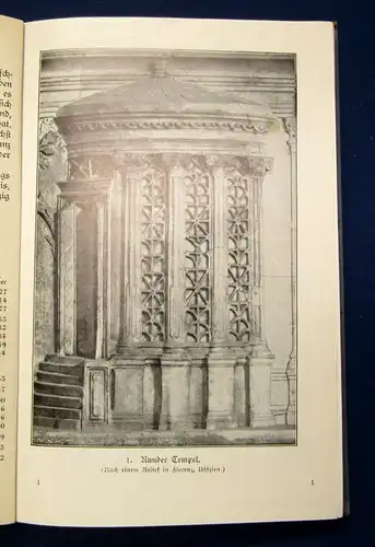 Lamer Römische Kultur in Bilde 1910 Wissenschaft und Bildung 96 Tafeln js