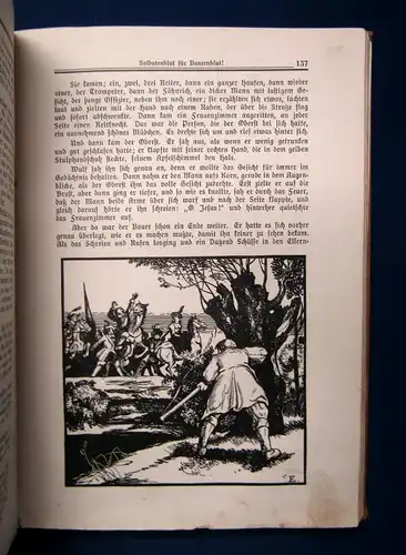 Leuschner Der deutschen Lande trübste Zeit 1913 Kriegserzählung der Dichter  js