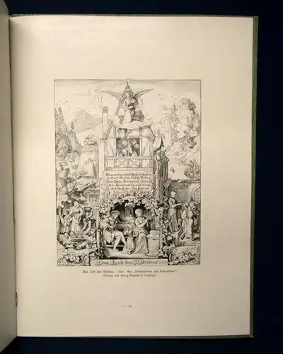 Escherich Ludwig Richter u. seine Kunst o.J. 3.Heft Deutsche Kunst- Hefte js