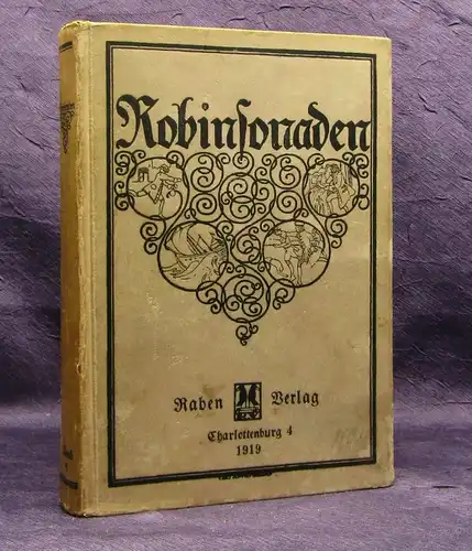 Lehnert Der kurländische Robinson u. die Venetianische Robinsonin 1919 selten js