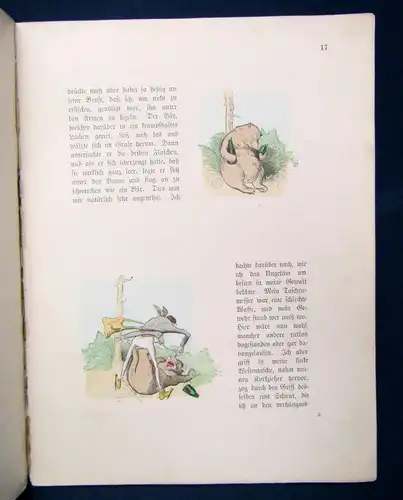 Busch Die kleinen Honigdiebe um 1890 Gefährliche Abenteuer mit einem Bären