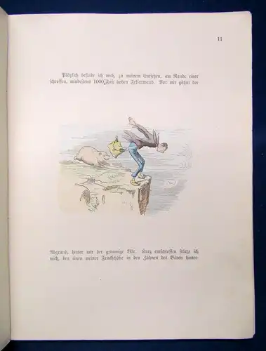 Busch Die kleinen Honigdiebe um 1890 Gefährliche Abenteuer mit einem Bären
