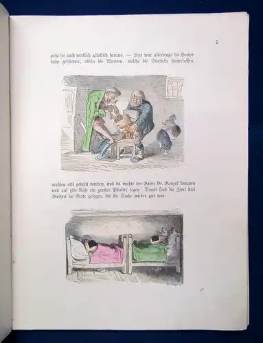 Busch Die kleinen Honigdiebe um 1890 Gefährliche Abenteuer mit einem Bären