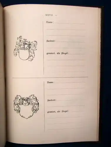 StOrtleb Kleines Heraldisches Handwörterbuch o.J. kurzgefaßte Erklärungen js