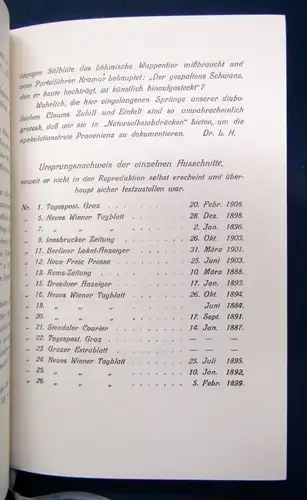 Das tolle Hundert Reprint von 1909 erschien 2003 Samteinband Goldschnitt js