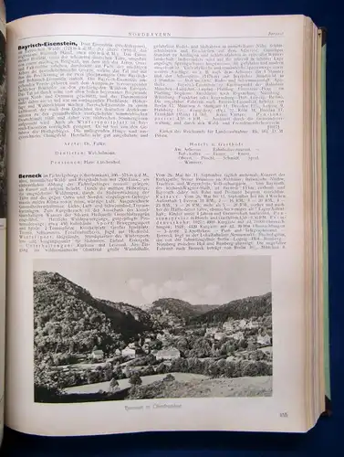 Reichs-Bäder Adressbuch o.J. nach amtl. Quellen Heilbäder,Seebäder,Verkehr js