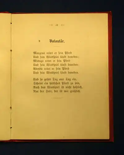 Post, Albert Hermann Bremer Leben 1872 sehr selten Literatur Gedichte Satire mb