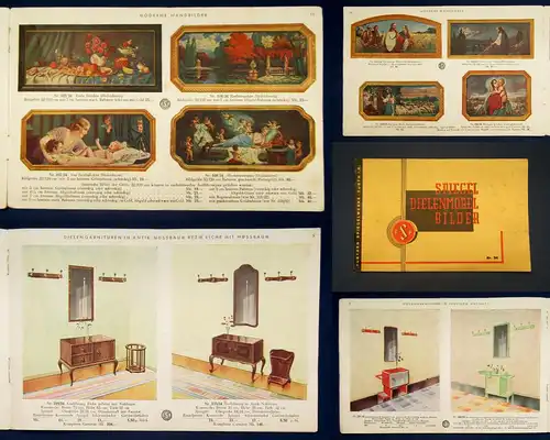 Fürther Spiegelwerke Dielenmöbel, FSF Katalog Nr. 34 1934 selten Katalog mb