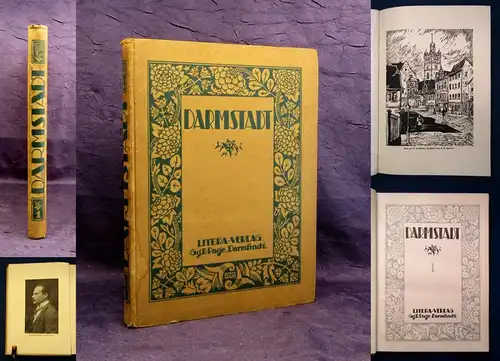 Darmstadt I. Gedruckt in den Jahren 1917/18/19 Aufl. v. 500 Abzügen Ortskunde js