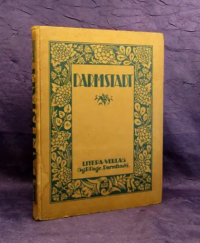 Darmstadt I. Gedruckt in den Jahren 1917/18/19 Aufl. v. 500 Abzügen Ortskunde js