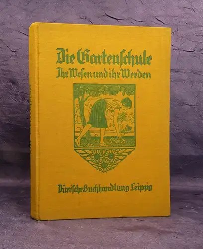 Müller Die Gartenschule Ihr Wesen und ihr Werden 1926 Naturwissen Botanik js