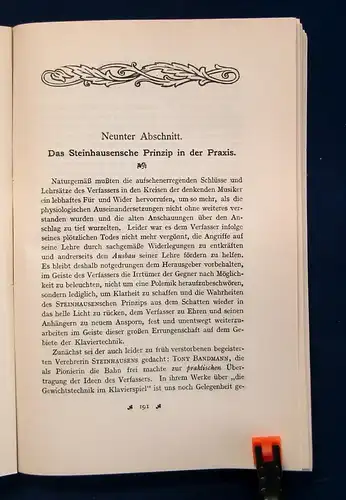 Essen Die physiologischen Fehler,Umgestaltung der Klaviertechnik 1913  js