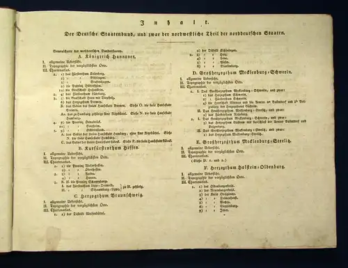 Schlieben Atlas von Europa 1828 Ortskunde Geographie Hannover,Hessen,Main js