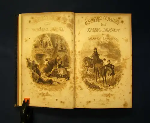 Lorrequer Charles O`Malley, The Irisch Dragoon 1841 Weltliteratur Klassiker mb