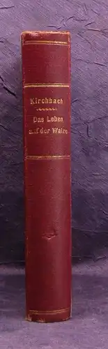 Kirchbach Das Leben auf der Walze 1892 Belletristik Literatur Lyrik Erzählung js