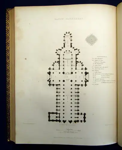 Winkles, B. / Garland, R French Cathedrals 1837 EA Geographie Ortskunde mb