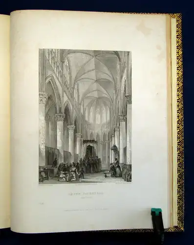 Winkles, B. / Garland, R French Cathedrals 1837 EA Geographie Ortskunde mb