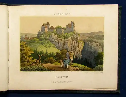 Williard Album der Sächsischen Schweiz o.J. (um 1850) sehr selten Ortskunde mb