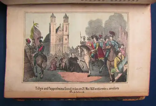 Sparfeld Gustav Adolph König von Schweden [der heldenmüthige Kämpfer] um 1850 js