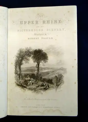 Mayhew The Upper Rhine 1858 [The Scenery of its Banks and the Manners..]   js