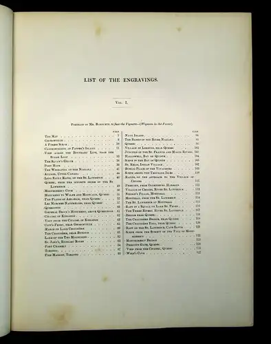 Willis Canadian Scenery Illustrated by W. H. Bartlett 1840 2 Bde. in 1 EA js