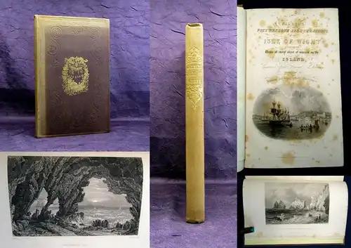 Barbers Picturesque Illustrations of the Isle of Wight um 1834 Views Island js