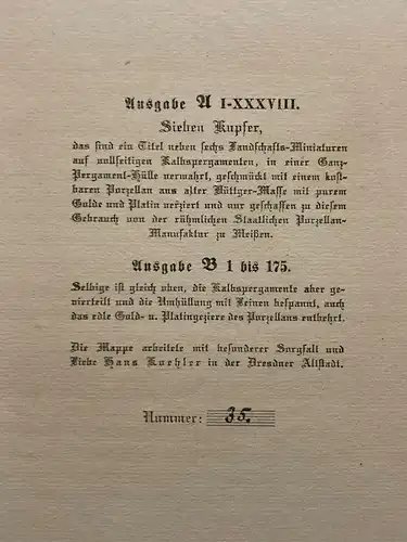 Gelbhaar Die alte Markgrafenstadt 1921 Radierwerk Radierungen Truhe Meißen mb