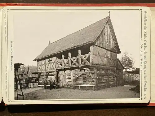 Die alte Stadt - Ausstellung des Sächs. Handwerks u Kunstgewerbes Dresden 1896 m