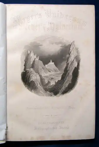 Meyers Universum Ein Jahrbuch für Freunde der Natur und Kunst 2.Bd. 1863 js