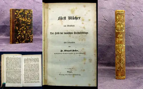 Keller Fürst Blücher von Wahlstadt Held der deut. Freiheitskriege o.J. um 1862