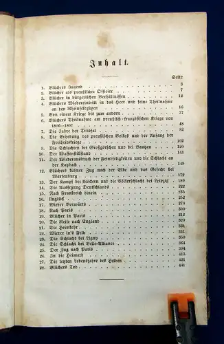 Keller Fürst Blücher von Wahlstadt Held der deut. Freiheitskriege o.J. um 1862