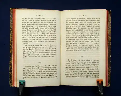 Hahndorf Federzeichnungen zur Geschichte Napoleons 1841 Sehr seltene 3. Auflage
