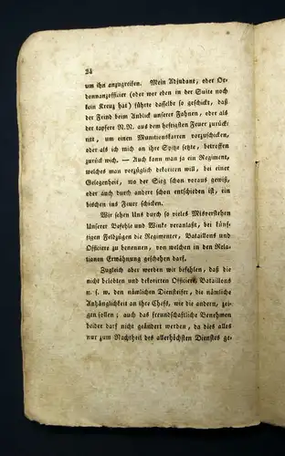 Standhaftes Kriegs-, Dienst- u. Exercier-Reglement Reichsstadt Riblingen 1816 js