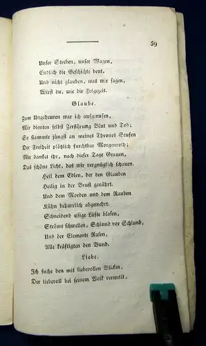 Goethe Des Epimenides Erwachen. Ein Festspiel. EA 1815 Or. Broschur Klassiker js