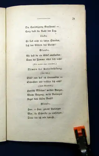 Goethe Des Epimenides Erwachen. Ein Festspiel. EA 1815 Or. Broschur Klassiker js