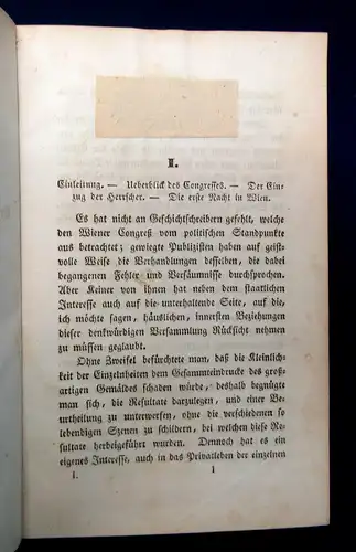 Garde Gemälde des Wiener Congresses 1814-1815 1844 4 Bde in 1 Napoleon mb