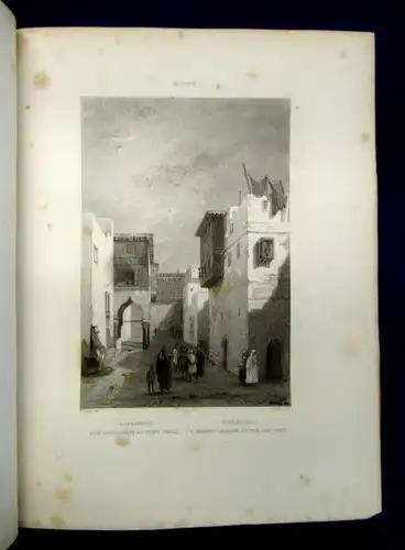 La Syrie, l'Égypte, la Palestine et la Judée. 2 Bände komplett 1839 Geografie js