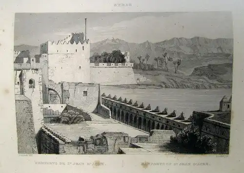 La Syrie, l'Égypte, la Palestine et la Judée. 2 Bände komplett 1839 Geografie js