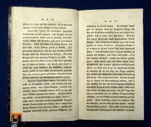 Bergk Sammlung von Anekdoten und Charakterzügen o.J. [um 1810] Napoleon Krieg mb