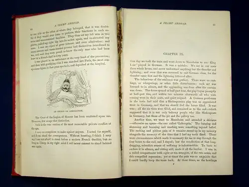 Clemens A Tramp Abroad Mark Twain 1882 illustr. v Brown, Williams u.a. Klassiker