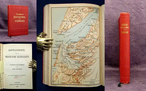 Baedeker Konstantinopel und das westliche Kleinasien 1905 EA Reise Asien mb