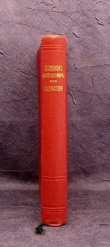 Baedeker Konstantinopel und das westliche Kleinasien 1905 EA Reise Asien mb