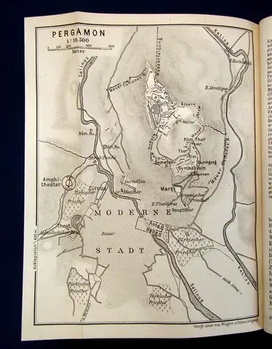 Baedeker Konstantinopel und das westliche Kleinasien 1905 EA Reise Asien mb