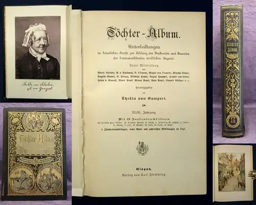 Gumpert Töchter- Album Unterhaltungen 43. Jahrgang 1897 Verstandsbildung js