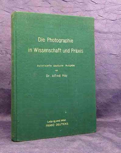 Hay Die Photographie in Wissenschaft und Praxis Ein Sammelwerk 1929 Berufe js